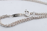 Tiffany & Co. Sterling Silver Infinity Necklace 5.7 Grams 16 Inch Eb0626lxzsa