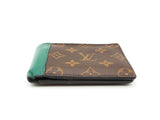 Louis Vuitton Multiple Wallet In Monogram Macassar Canvas & Leather Fw0626lcrdu