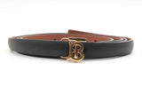 Burberry Reversible Tb Leather Belt Size M Sd0726lrzde