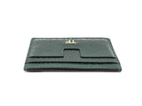 Tom Ford Card Holder Wallet In Emerald Green Croc-embossed Leather Fw0925lordu