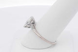 1.0ctw Marquis Diamond Ring In 14k White Gold 2 Grams Size 8.5 Eb0325lexzsa
