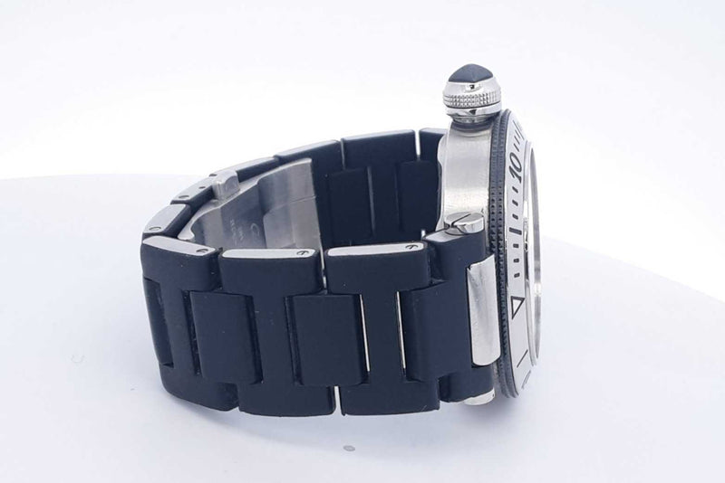 Cartier Pasha De Cartier Seatimer Automatic Stainless Watch 40mm Eb1223oxxzsa