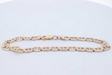 14k Yellow Gold Mariner Link Bracelet 7.2 Grams 7.5 Inch Eb0426wrxde