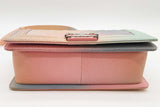Chanel Quilted Pastel "Rainbow" Caviar Leather Boy Bag Eb0326wrxzde