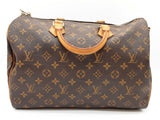 Louis Vuitton Speedy Bandouliere 35 Brown Monogram Shoulder Bag Do1125exzde
