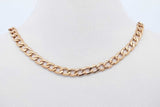 14k Yellow Gold Cuban Link Chain Necklace 4 Grams 18 Inch Eb0226lxzde