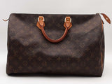 Louis Vuitton Monogram Speedy 40 Brown Aa0826wrzsa