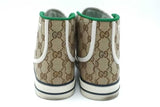 Gucci Tennis 1977 Gg Canvas High Top Sneakers Size 39.5 Eb1026lcrsa
