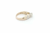 1.12cttw Diamond Ring In 14k Yellow Gold 4.9 Grams Size 6.25 Eb1026eprsa