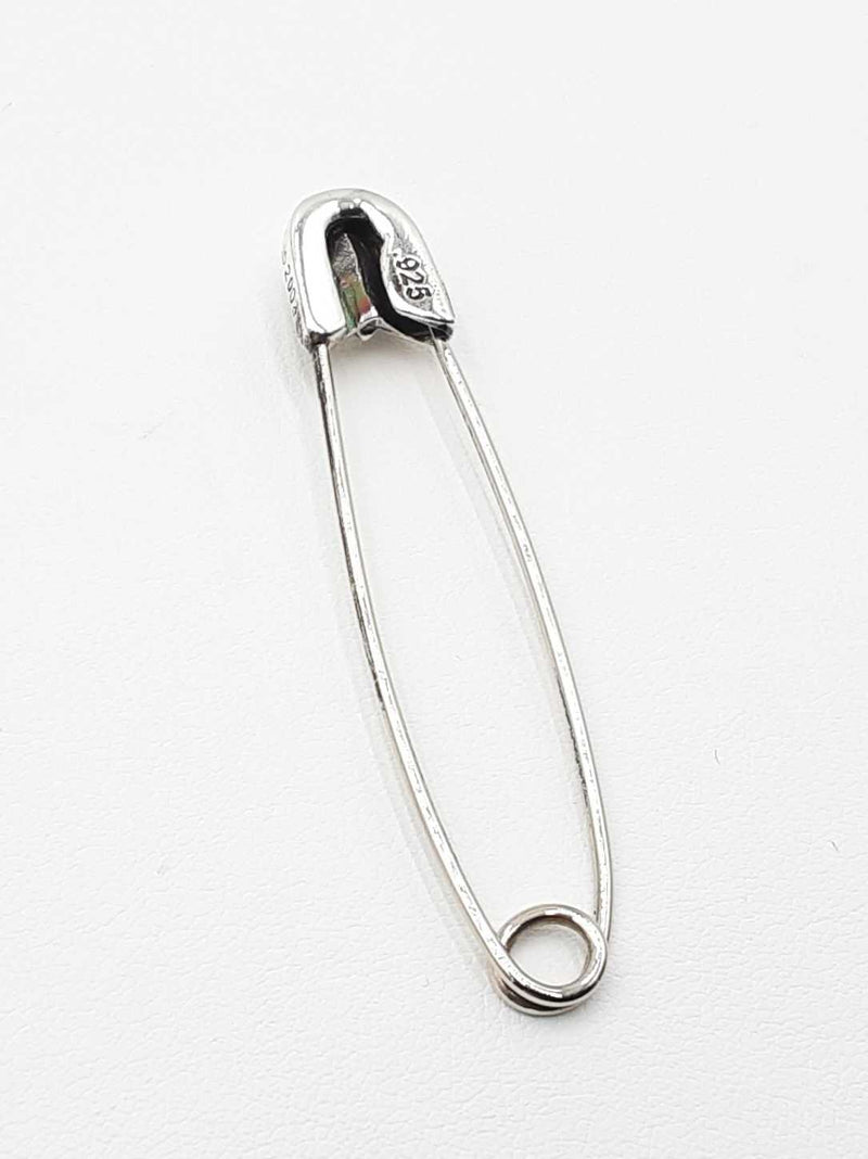 Chrome Hearts Large Safety Pin In Sterling Silver Fw1025pxzdu
