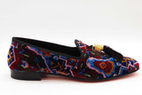 Christian Louboutin Stamboul Velvet Tassel Loafers Size 43 Eb0326rxzde