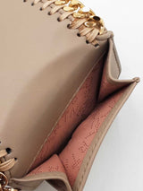 Stella Mc Cartney Falabella Wallet In Neutral Beige Vegan Leather Fw0926lzxdu