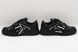 Valentino Garavani Vl7n Black Low Top Sneakers Size 42 Sd0825crdu