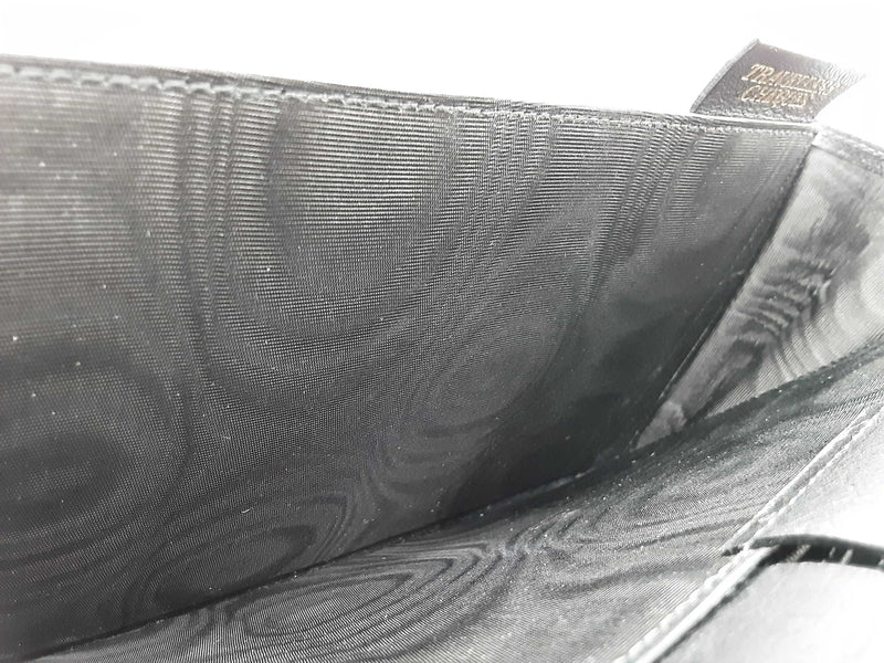 Yves Saint Laurent Ysl Black Leather Travel Wallet Clutch Do1025lorde