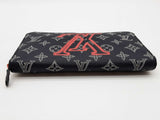 Louis Vuitton X Kim Jones Monogram Upside Down Blue Zippy Wallet Do0526pcxde