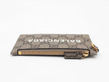 Gucci X Balenciaga Gg Supreme Monogram Logo Card Case With Strap Fw0526oordu