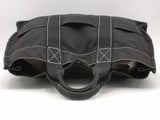 Hermes Canvas Fourre Tout Mm Canvas Tote Bag Black Aa1026lzxsa