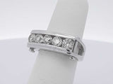 1.20 Cttw Diamond 14k White Gold 9.9 G Ring Size 6 Aa0726lzxzsa