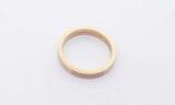 Cartier Vendome Louis 18k Tri Color Wedding Band Size 54 Eboxzdu 144030003676