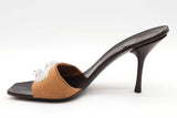 Gucci Gg Monogram Embellished Heels Size 9.5 B Eb0625crde
