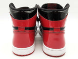 Nike Air Jordan 555088-063 1 Retro Patent Bred Shoes Size Us 8.5m Do0825ixde