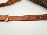 Louis Vuitton Bumbag Monogram Coated Canvas Brown Aa0525szxsa