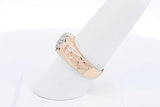 0.35ctw Diamond Ring In 14k Rose Gold 5.1 Grams Size 7.5 Eb0225ocrsa