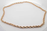 14k Yellow Gold Rope Chain Necklace 54 Grams 21.5 Inch