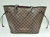 Louis Vuitton Neverfull Brown Damier Ebene Coated Canvas Tote Bag Do1224wrzde