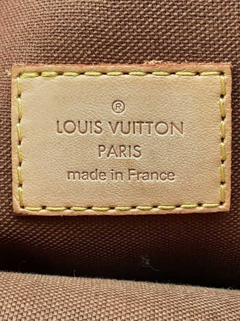 Louis Vuitton Monogram Bosphore Bum Bag Brown Aa0425eicsa