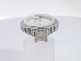 1.80 Cttw Diamond 14k White Gold Ring 5 Grams Size 9 Aa0625lszxsa