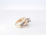 1.0 Cttw Diamond & 14k Yellow Gold Engagement Ring 5.6 Grams Size 5 Fw0926cizdu