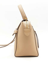 Celine Micro Belt Beige Leather Top Handle Bag Eb1024pxzsa