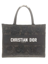 Christian Dior Embroidered D-lace Book Tote Bag Eb0225lsxzsa