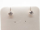 1.07 Cttw Lab Grown Diamonds 14k Yellow Gold 1.0g Stud Earrings Do0326orxde