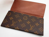 Louis Vuitton Porte Carte Yen Brown Monogram Envelope Wallet Do1026lorde