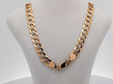 14k Yellow Gold 23.8 Grams Cuban Link Chain 26 In Aa0426llzxsa