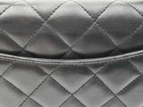 Chanel Top Handle Wallet On Chain In Black Calfskin Fw0325lrzxdu