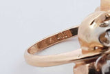 1.19cttw Diamond Ring In 14k Yellow Gold 7.7 Grams Size 3 Eb0726loxzdu
