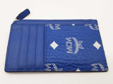 Mcm Aren Surf The Web Blue Visetos Card Holder Do0725crde