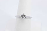 0.48cttw Diamond 14k White Gold Ring 2.5 Grams Size 7.5 Eb0526pwrdu