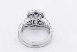 2.47cttw Diamond Ring In 14k White Gold 9.2 Grams Size 5 Eb0725lexzsa