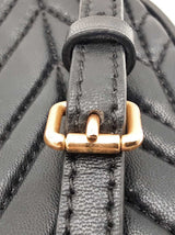 Coach Convertible Crossbody Belt Bag In Quilted Black Leather Fw0926lrdu