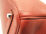 Hermes Birkin 35 Rouge Casque Red Togo Palladium Hardware Handbag Do0623srxzde