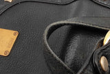 Mcm Black Leather Backpack Eb0726lcrdu