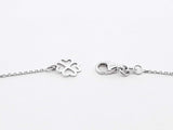 0.50 Cttw Blue Diamond & 14k White Gold Necklace 3.4 Grams 16 Inches Fw0325lxidu
