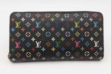 Louis Vuitton Murakami Multicolor Monogram Zippy Wallet Eb0626pxzsa