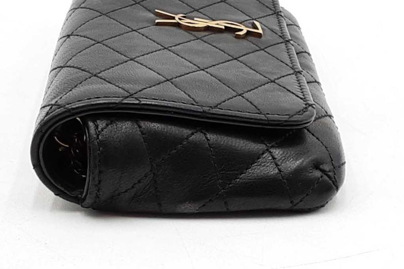 Yves Saint Laurent Quilted Gaby Phone Holder Crossbody Bag Eb1125wrxdu