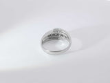 .48ctw Diamonds 14k White Gold 14k 4.9 Grams Ring Size 8 Sd0725lszsa