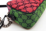 Gucci Gg Monogram Marmont Multicolor Canvas Camera Crossbody Bag Eb0526exzde